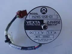 1  Vexta PH265-05B-C1  Stepper Motor with dual ended 1/4&quot;shaft   AMAT 0090-09003