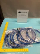 10 AMAT 0620-06195 CAT6A Stranded Shielded Blue With Black, SC-4696-00, 166536