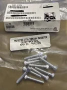 10) AMAT 3690-01894 SOC HD CAPSCR 10-24X1-1/4 (.0003) SST SILVER PLATED