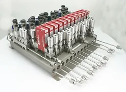 10411 APPLIED MATERIAL HORIBA STEC Z500 MFC, GAS MANIFOLD 0040-52548