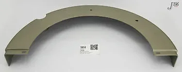 1051 NOVELLUS SHIELD, BOTTOM BACK, GRIT BLAST 17-291212-00