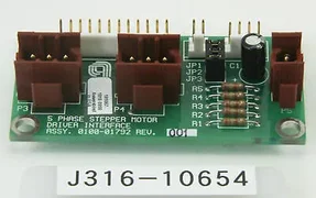 10654 APPLIED MATERIALS PCB 5 PHASE STEPPER MOTOR DRIVER INTERFACE 0100-01792