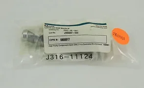 11124 MOTT POINT-OF-USE GAS FILTER 3750PSI, AMAT P/N 4020-01205 (NEW) POU-05-SV1