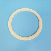 116-0303// AMAT APPLIED 0200-09765 COLLAR,200MM PEDESTAL, NOTCH,AL,FINGER USED