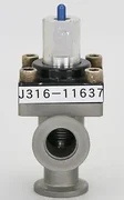 11637 MKS COMPACT VACUUM VALVE, KF16, LAM P/N: 796-098943-002 CV16-K1K1-MKVV