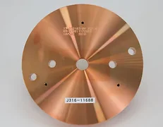 11688 NOVELLUS ANODE, GROOVED, BOLT DOWN, 200MM 15-256103-00