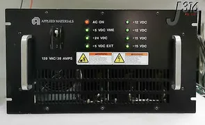 12425 APPLIED MATERIALS POWER SUPPLY DRAWER-5200, P/N: 0190-35076 VAD610014