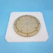 125-0104// AMAT APPLIED 0020-31752 PEDESTAL,AL,200MM,NOTCH, CERAMIC ASIS