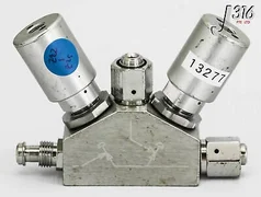 13277 VERIFLO VALVE BLOCK DIAPHRAGM 3-WAY, AMAT 3870-01811 945Y2NC/NCFSFFMA