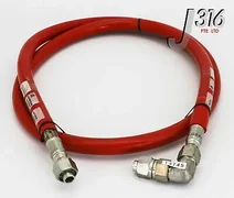 13745 APPLIED MATERIALS HOSE ASSEMBLY CATHODE TO BLK HD, 1/2 TS 0190-04985