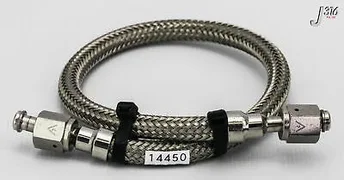14450 APPLIED MATERIALS HOSE ASSY FLEX BRAID 1/4IDX23.5L 1/4VC, 2FT 3400-01134