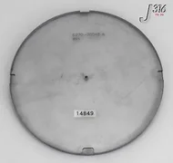 14849 APPLIED MATERIALS 8" LIFT TO ROBOT CAL PLATE, REVISED 0270-70048