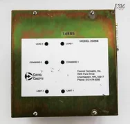 14885 APPLIED MATERIALS CNTRL DUAL ZONE PHASE ANGLE 208V 50/60HZ 0500-01139