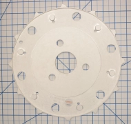 15-00702-00 / PLATE, FORK RETAINER, TOP, 200MM / NOVELLUS