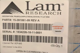 15-391861-09 / PIN,MCA,SAPH,3-16DIA,0.8101IN,1 FLAT END / LAM RESEARCH CORP.