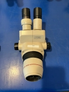 15219 Olympus sz4045 microscope head .67x-4.0x zoom with nikon 10x/21 eye pieces