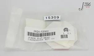 15309 APPLIED MATERIALS 4-40X1/2 FLATHEAD ALUM SCREW (NEW) 0020-32060