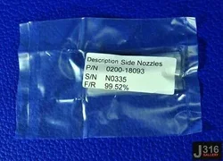 1536 APPLIED MATERIALS NOZZLE, ALL CERAMIC 2.55L, 1.5% HDPCVD (NEW) 0200-18093