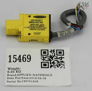 15469 APPLIED MATERIALS BANNER ASSY SENSOR WAFER SM312C V2 0090-20105