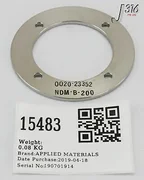 15483 APPLIED MATERIALS DISK HEATER 0020-23352