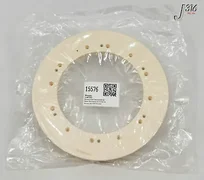 15576 LAM RESEARCH UPPER ELECTRODE CLAMP RING CERAMIC, 27CM (NEW) 716-028028-004