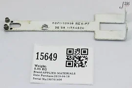 15649 APPLIED MATERIALS BRKT, MID SUPPORT, O3 DIVERTER 0021-10968
