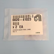 158-0603 AMAT APPLIED 0020-41023 (2pcs) WASHER, INSERT, PROC. CHBR. [NEW]