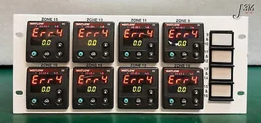 15869 APPLIED MATERIALS WATLOW 96 TEMP CTRL BOX 96A0-CCDU-00RG 8 MODS 0100-00831