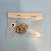 159-0201 AMAT APPLIED 0690-01710 (4pcs) CLAMP SPLIT HUB 1/4SFT .313ID [NEW]