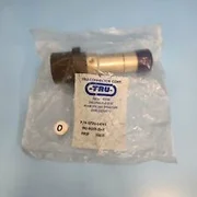 159-0202 AMAT APPLIED 0720-04145 CONNADPTR STRAIGHT DELRIN-SQ-POL PLUG TO [NEW]