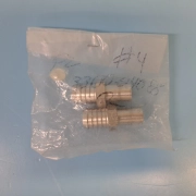 159-0301 AMAT 3300-04088 (2EA) FTG TBG ADPTR 3/4T TO 3/4HOSE BARB SST [NEW]