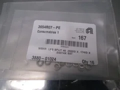 16 AMAT 3880-01024 Washer LKG SPLIT #8 .2930D x .174ID x .040THK SST, 109020