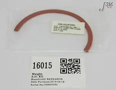 16015 LAM RESEARCH GASKET BELL JAR CLA RGS LAR01-12S1-0-0005(NEW) 716-021894-001