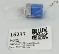 16237 APPLIED MATERIALS FTG TBG CONN 1/4T 7/16-20 FLARE 1/2MPT (NEW) 3300-03891