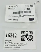 16242 APPLIED MATERIALS FTG HOSE BARB 1/4H X 7/16-20SAE 37DEG (NEW) 3300-01990