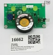 16662 APPLIED MATERIALS PCB ASSY, LOAD LOCK BEEPER 0100-35279