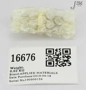 16676 APPLIED MATERIALS FTG PIPE 1/4-18 NPT 9/16 HEX (NEW) 3300-02507