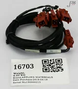 16703 APPLIED MATERIALS HARN ASSY THERMO-SWITCH MAG COIL INTERLO 0140-09542