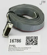 16786 APPLIED MATERIALS CABLE ASSY. SUPPLY CONTROL 0150-20061