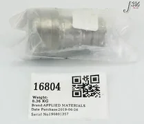 16804 APPLIED MATERIALS FTGCPLG QDISC 1/2BODY X 1/2-14FP 3.03L (NEW) 3300-02658