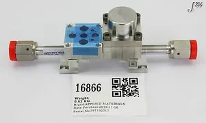 16866 APPLIED MATERIALS ASSY, WELDMENT, OUTLET, VANTAGE, K1H (NEW) 0050-82678