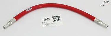 16989 APPLIED MATERIALS HOSE ASSEMBLY, 17" WATER LINE, CH. LID 0050-62179