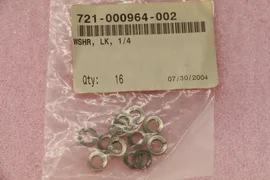 16PCS LAM RESEARCH 721-000964-002 WSHR,LK, 1/4