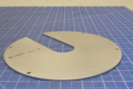 17-134657-00 / PLATE, BACKING, HTR, SEQ-X / NOVELLUS