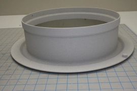 17-291419-00 / SHIELD, TOPHAT, ARC SPRAY, PVD / NOVELLUS