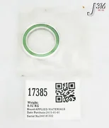 17385 APPLIED MATERIALS ORING TRAPPED NW40 SST/ ALUMINUM VITON-S NEW 3700-01983