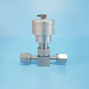 177-0301// AMAT APPLIED 3870-01086 VALVE, BELLOWS 1/4 AIR [ASIS]