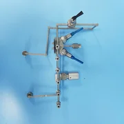 177-0502// AMAT APPLIED 0224-45666 MANIFOLD, 6 POS, TI AVEZZANO [USED]