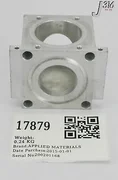 17879 APPLIED MATERIALS DUAL SPRING LOADED THROTTLE VALVE 0010-76174