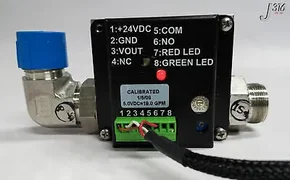 17932 PROTEUS FLUID FLOW SWITCH, 24V, 30mA, AMAT 0190-16835 9812SA19P9